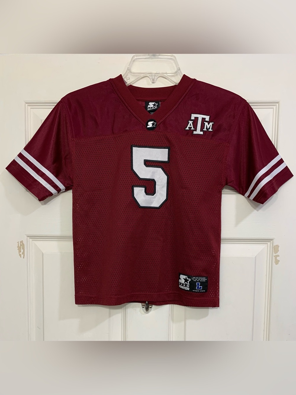 Vintage Youth Starter Texas A&M Mesh Large Football Jersey.            3428